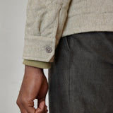 OWE jacket eco padded flannel khaki