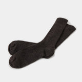 ALPACA SOCKS undyed alpaca brown