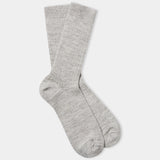 ALPACA SOCKS undyed alpaca light grey