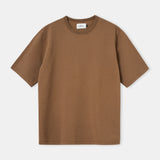 ANTON t-shirt eco cotton caramel