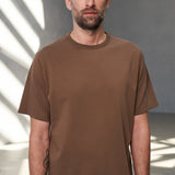 ANTON t-shirt eco cotton caramel