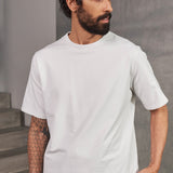 ANTON t-shirt eco cotton stone grey