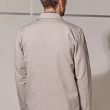 ASIR jacket eco canvas 230g cold brown