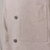 ASIR jacket eco canvas 230g cold brown