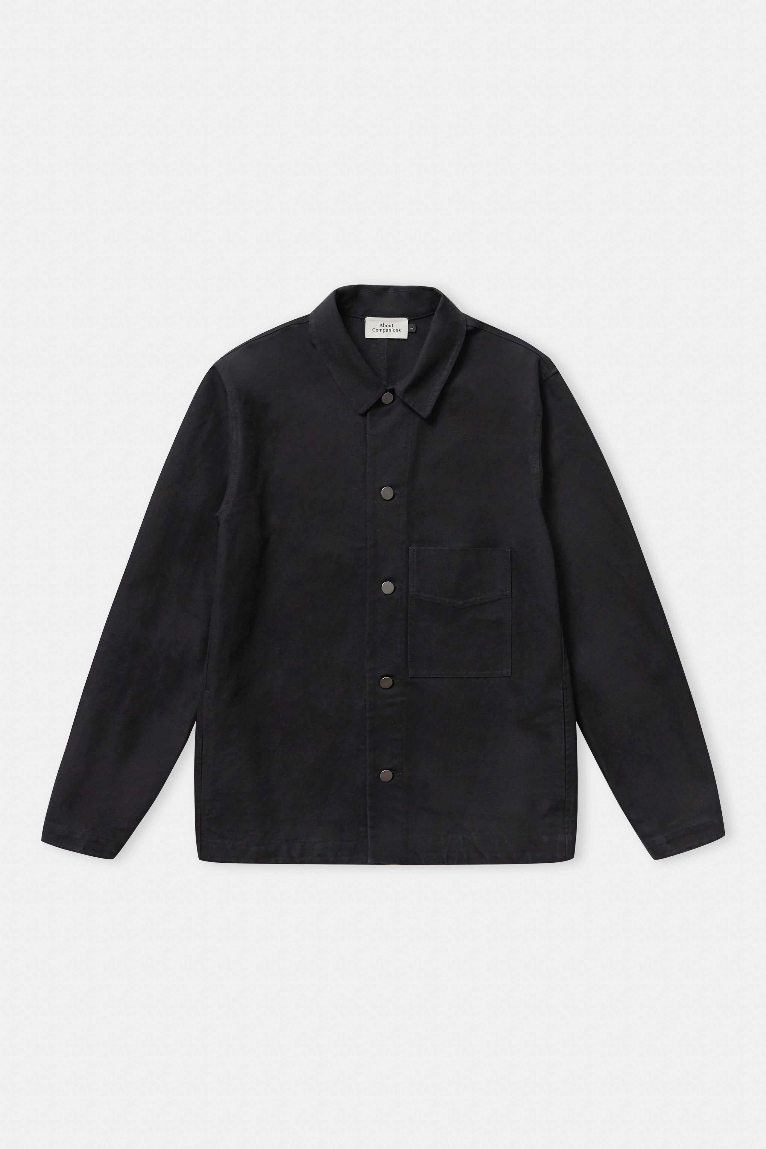 Heavy 420g workwear jacket Asir in black – About Companions