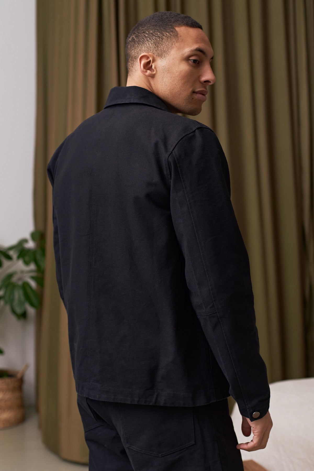 ASIR jacket eco canvas black 420g