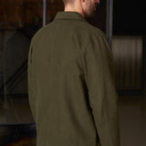 ASIR jacket eco moleskin olive