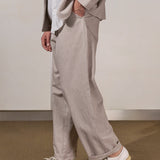 CARLO trousers eco canvas 230g cold brown