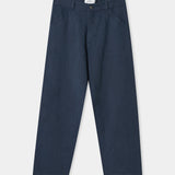 CARLO trousers eco canvas 230g cold navy