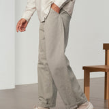 CARLO trousers eco canvas 230g dusty olive