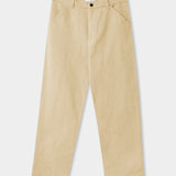 CARLO trousers eco canvas 230g yellow