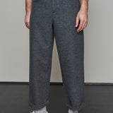 CARLO trousers lambswool anthracite