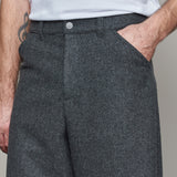 CARLO trousers lambswool anthracite
