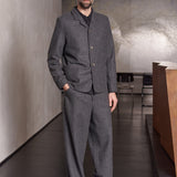CARLO trousers lambswool anthracite