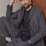 CARLO trousers lambswool anthracite