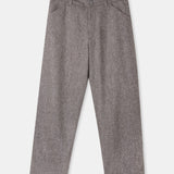 ELMAR/CARLO suit lambswool herringbone taupe