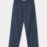 CARLO trousers linen cold navy