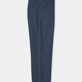 CARLO trousers linen cold navy