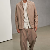 CARLO trousers linen walnut