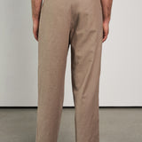 CARLO trousers linen walnut