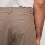 CARLO trousers linen walnut