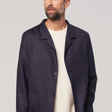 ELMAR blazer eco grid wool navy