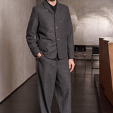 ELMAR/CARLO suit lambswool anthracite