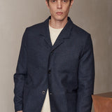 ELMAR blazer lambswool blue
