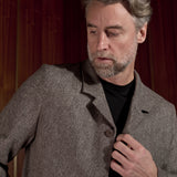 ELMAR blazer lambswool herringbone taupe