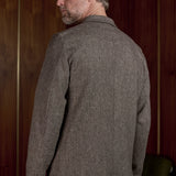 ELMAR blazer lambswool herringbone taupe