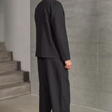 ELMAR blazer linen black