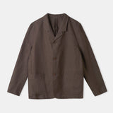 ELMAR blazer linen coffee