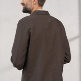 ELMAR blazer linen coffee