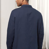 ELMAR/CARLO suit linen cold navy