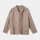 ELMAR blazer linen walnut