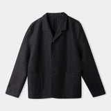 ELMAR blazer winter linen black