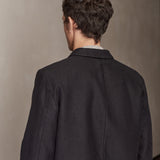ELMAR blazer winter linen black