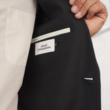 ENVER blazer eco cool wool ebony