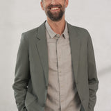 ENVER blazer eco cool wool olive