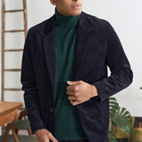 ENVER blazer eco corduroy navy