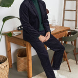 ENVER blazer eco corduroy navy