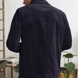 ENVER blazer eco corduroy navy