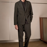 ENVER blazer eco flannel black olive