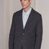 ENVER blazer eco flannel melange grey