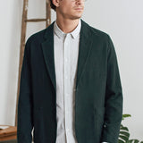 ENVER blazer eco flannel scot green