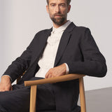 ENVER blazer linen black