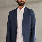 ENVER/JOSTHA suit linen cold navy