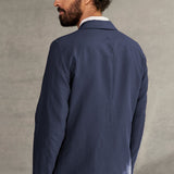 ENVER/JOSTHA suit linen cold navy
