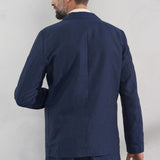 ENVER blazer linen navy