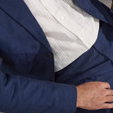 ENVER blazer linen navy